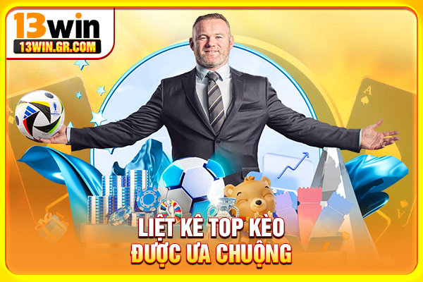 Liệt kê top kèo được ưa chuộng